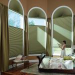 large room with Duette Architella shades